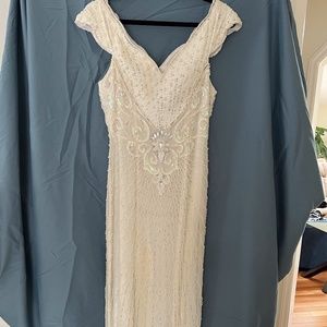 Vintage Lillie Rubin floor length formal or wedding dress